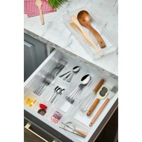 Resim 4 Adet Bade L Çekmece Içi Bıçaklık & Kaşıklık Organizer 