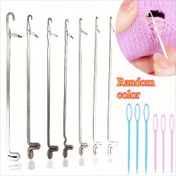Resim 13 adet Ergonomik Tığ Seti - Konfor Kavrama Sapları, DIY El Sanatları için Metal Örgü İğneleri, Tüm Mevsimler için İdeal, Daha Hızlı Öğrenme için Tığlar, Tığ Aksesuarları 