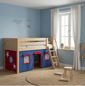 Resim Mubu Ahşap Çocuk Odaları Ranza 