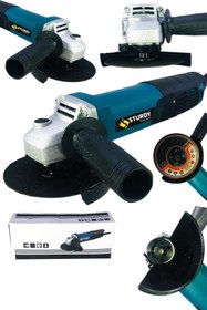 Resim HALL BREATHE Elektrikli taşlama makinesi, 125 mm, 550W, spiral tasarım, hafif ve güçlü 