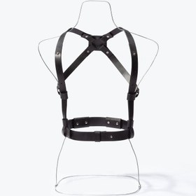 Resim Cross Harness Siyah - Siyah 