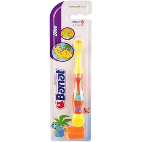 Resim Banat Dino 2-5 Yaş Arası Çocuk Diş Fırçası 