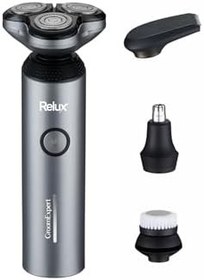 Resim Relux RRS8700 Döner Başlıklı Tıraş Makinesi - Islak & Kuru, 90 Dakika Kablosuz Kullanım, Type-C Şarj 