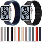 Resim Tek Tur Naylon İzleme Kayış, Boyut: iOS Uyumlu Watch Ultra 49mm Ve Watch Ultra 2 49mm / Series 9 & 8 3 & Akıllı Saat Aks. 47919646 