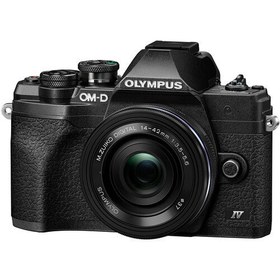 Resim Olympus E-M10 Mark IV 14-42mm Lensli Kit (Black) 