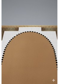 Resim Seccade Yumuşak Süngerli Diz Acıtmaz Halı Namazlık Siyah 