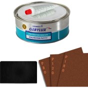 Resim Orbay Tampon ve Plastik Yüzey Polyester 1000 Gr Macun Seti 