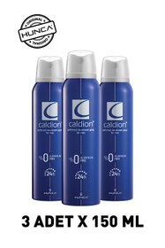 Resim Caldion Classic Erkek Edt Parfüm 100 ml & Deodorant 3*150 ml Avantajlı Set, Roll On HEDİYELİ 