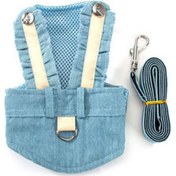 Resim Düğmeli Yelek Yongtao Açık Mavi M 