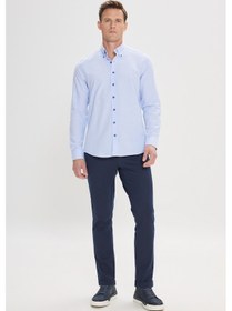 Resim Altınyıldız Classics Erkek Gömlek (465127672) Mavi 