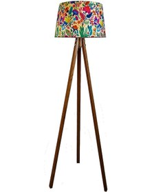 Resim Lambada Masif 3 Ayaklı Masif Lambader( Bahar Desen/Masif Ayak) 