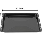 Resim B & N MAĞAZACILIK Ankastre Emaye Fırın Tepsisi 42,2 Cm X 37 Cm 