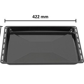 Resim B & N MAĞAZACILIK Ankastre Emaye Fırın Tepsisi 42,2 Cm X 37 Cm 