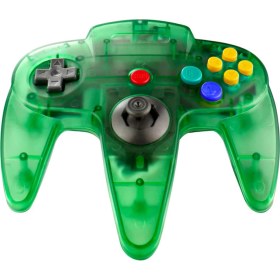 Resim Jingyi N64 Oyun Için Klasik USB Denetleyicisi, Windows Pc Mac Linux Raspberry Pi 3 Için USB Retro N64 Gamepad Joystick Joypad (Açık Yeşil) (Yurt Dışından) 
