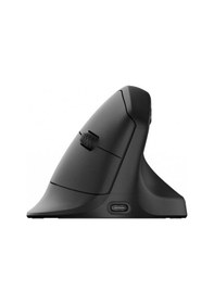 Resim Ergonomik Dikey Mouse, Kablosuz Bluetooth Ve 2.4ghz Bağlantı, Şarjlı 1600 Dpı İlka009 