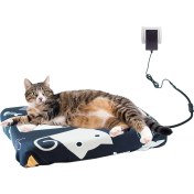 Resim Powertec Kedi Isıtıcı Minder Köpek Isıtıcı Yatak Minder Su Geçirmez Kedi Isıtıcı Pad Isıtıcı Minder 