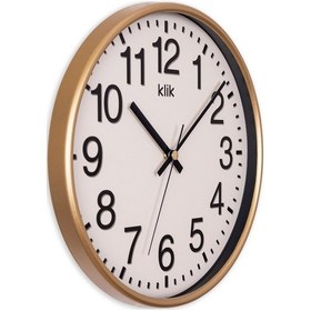 Resim Venüs Gold Minimalist Duvar Saati Gold 