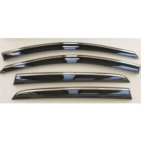 Resim Niken Renault Kadjar 2015 - 2019 Kromlu Cam Rüzgarlığı 4'Lü 