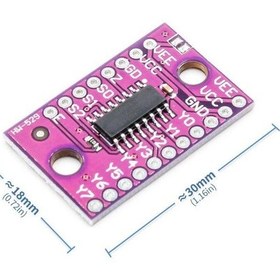 Resim 74Hc4051 Modül 