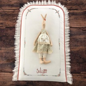 Resim El İşi İşlemeli Alt Açma & Portbebe - Gül Kurusu / Biyeli / İsimli 