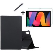 Resim Honor Pad X9 11.5 İnç 360 Dönebilen Standlı Tablet Kılıfı Ekran Koruyucu Ve Kalem Seti Kapak Kılıf 