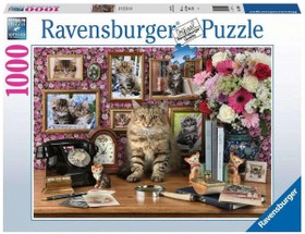 Resim Ravensburger 1000 Parça Puzzle Cute Kitty 159949 
