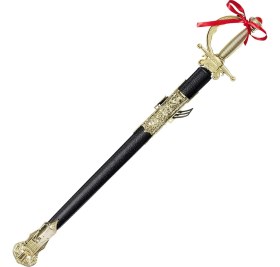 Resim MCM Group Altın Renk Kabzalı Oyuncak Şövalye Kılıcı – 68 cm 