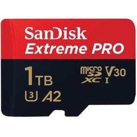 Resim Sandısk Extreme Pro SDSQXCD-1T00 1 TB Micro SD Hafıza Kartı 