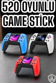 Resim Teknorot Game Stick Oyun Konsolu 520 Oyunlu Retro Oyunlu Led Ekran 