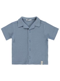 Resim Civil Boys Basic Waffle 2-5 Yaş Gömlek - Mavi - Açık İndigo / 5-6 Yaş 