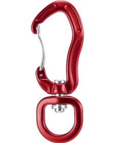 Resim Xiyyadms Alüminyum 7075 Kayar Çemberli Dağcı Kilidi, 440lb Dayanım, 360 Döner, Kemer/çanta/evcil Hayvan İçi, Kırmızı 