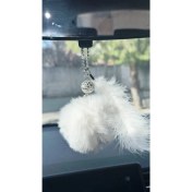 Resim Oasis Life Taşlı Ayna Süsü Disko Top Ponpon ve Tüy Koleksiyon 