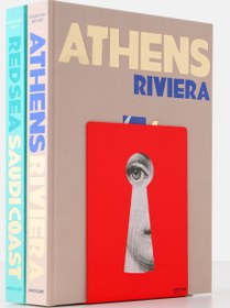 Resim Serratura El Boyaması İtalyan Tasarımı,Metal Kitap Tutucu Seti - Kırmızı / 15 x 20 cm 