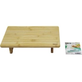 Resim Toyigoo Dikdörtgen Ayaklı Mini Sofra MODEL=32X21.5CM Bambu Ahşap Kesim Panosu (4887) TYGRS-GO346 