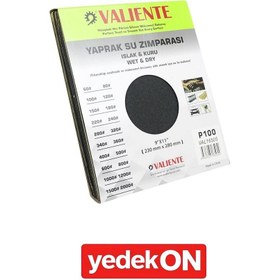 Resim Su Zımparası 100 Kum Val16505 Valıente 100'lü 