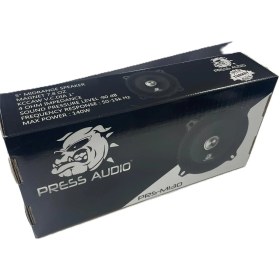 Resim PRESS AUDİO 13 cm Midrange 70 Rms Alüminyum Kurşun Göbek 