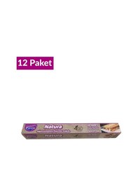 Resim Natura Ağartılmamış Hazır Kesilmiş Pişirme Kağıdı 10 Lu 12 Paket 