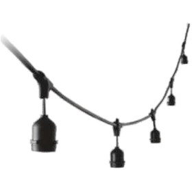 Resim Cata Ct-7069 Sarmaşık Dış Mekan Armatür E27 5 Metre - 5 Duy 