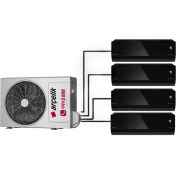 Resim Arçelik A 9000 BTU + 9000 BTU + 12000 BTU + 12000 BTU İç Ünite (1 adet Dış Ünite = 4 adet İç Ünite) 30000 BTU 1+4 Multi Inverter Klima 