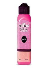 Resim Artdeco Akrilik Boya 140 Ml Fosforlu Pembe 070R-930 