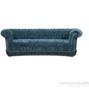 Resim Petreol Green Chesterfield - Yeşil 