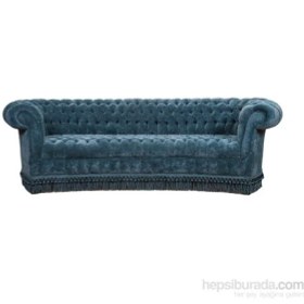 Resim Petreol Green Chesterfield - Yeşil 