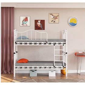 Resim Reyo Belinay Genç Çocuk Odası Metal Ranza ve Karyola 90x190 