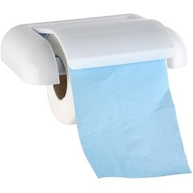 Resim EveFix Kapaklı Rulo Tuvalet Kağıdı Tutucu Askısı Standı Wc Kağıtlık 