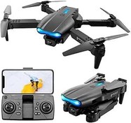 Resim E88 Pro 4K HD Çift Kamera Drone, Katlanabilir, WiFi Bağlantılı, Akıllı Telefon Kontrollü 