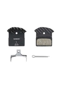 Resim Shimano Disk Fren Balatası Disc Brake Pad Set Resin J05a Incl Spring/split Pin 1 Pair Siyah 