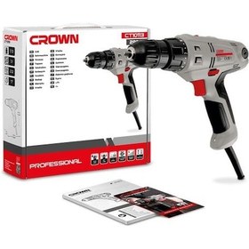 Resim Crown CT10113 280 W Tork Ayarlı Darbesiz Matkap 