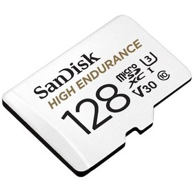 Resim SanDisk High Endurance SDSQQNR-128G-GN6IA 128 GB microSDXC V30 UHS-I C10 Hafıza Kartı 