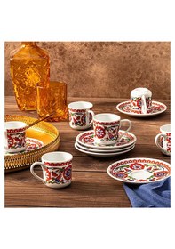 Resim Porland Hümayun Galata Kahve Takımı 6 Lı 72 Ml 04por024062 Çok Renkli 