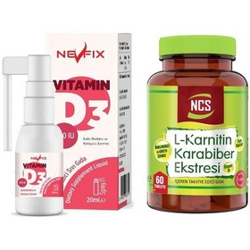 Resim Ncs Karabiber Extreli L Carnitine 60 Tablet Vitamin D3 400 Iu 2 